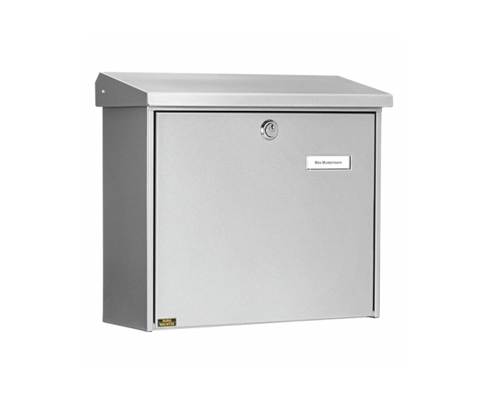 Burg-Wächter RVS Brievenbus Comfort Zilver
